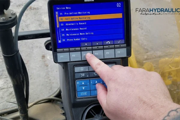 کامپیوتر بیل مکانیکی کوماتسو